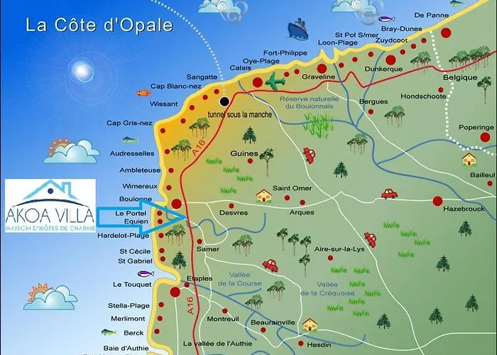 Akoa Bed & Breakfast Isques